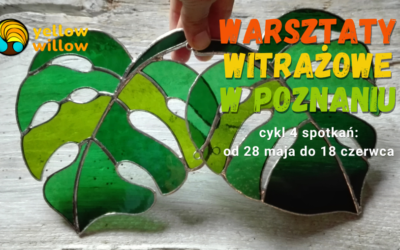 12 godzinny cykl warsztatów tworzenia witraży Tiffany w Poznaniu